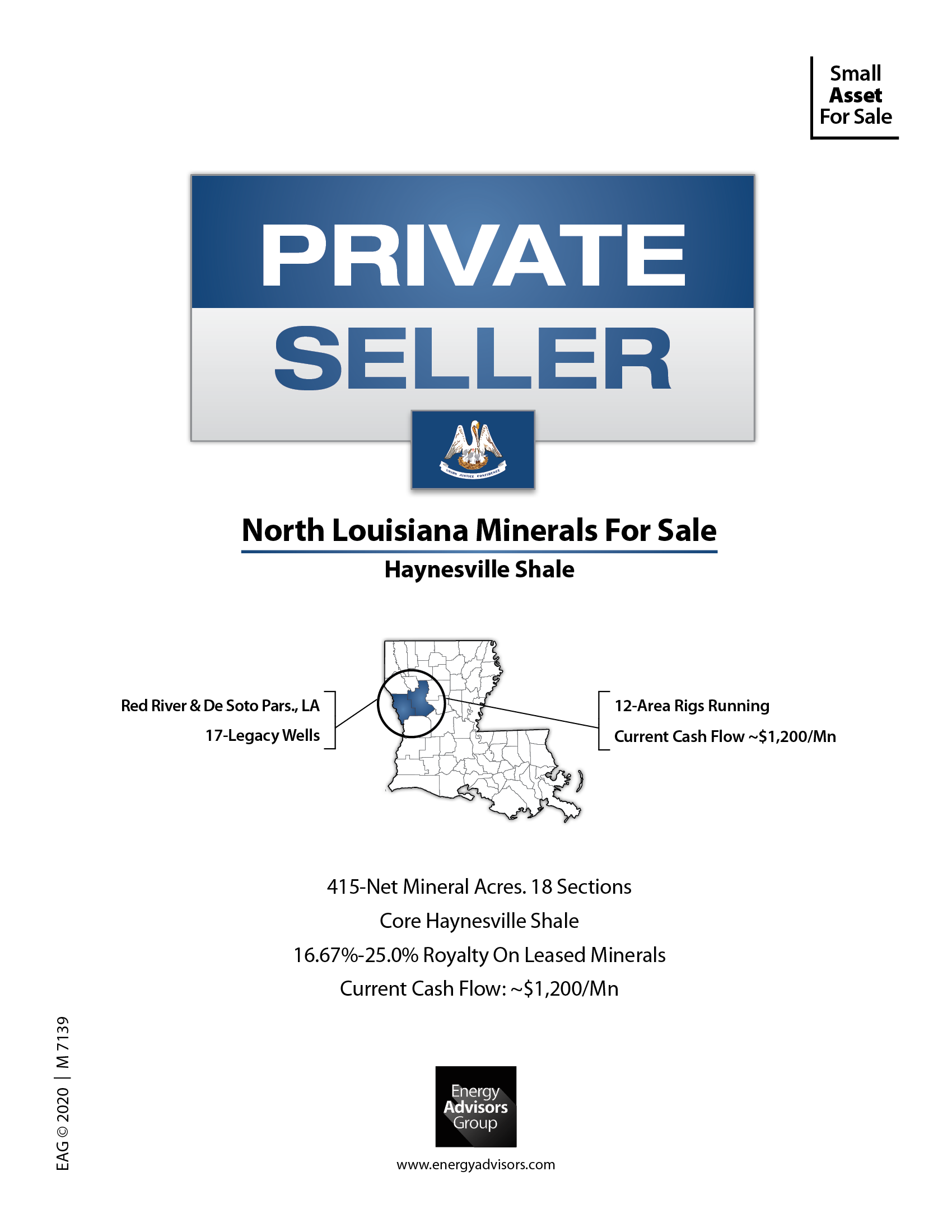 HAYNESVILLE SHALE UNLEASED MINERALS - Energy Advisors Group HAYNESVILLE SHALE UNLEASED MINERALS