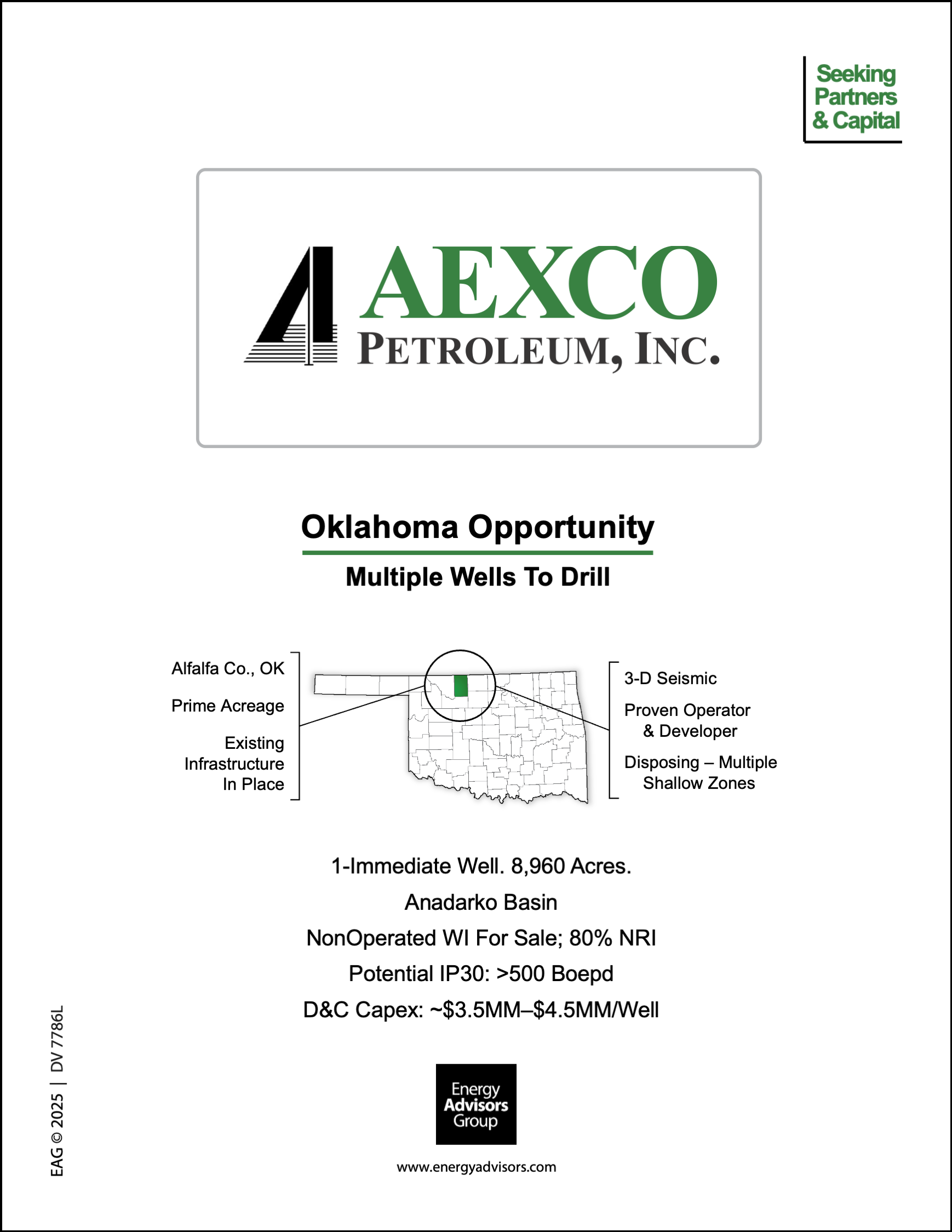 NORTHERN OKLAHOMA DEVELOPMENT