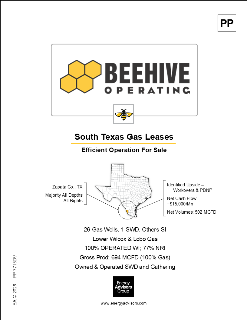 EFFICIENT FLOWING OPERATED LEASE