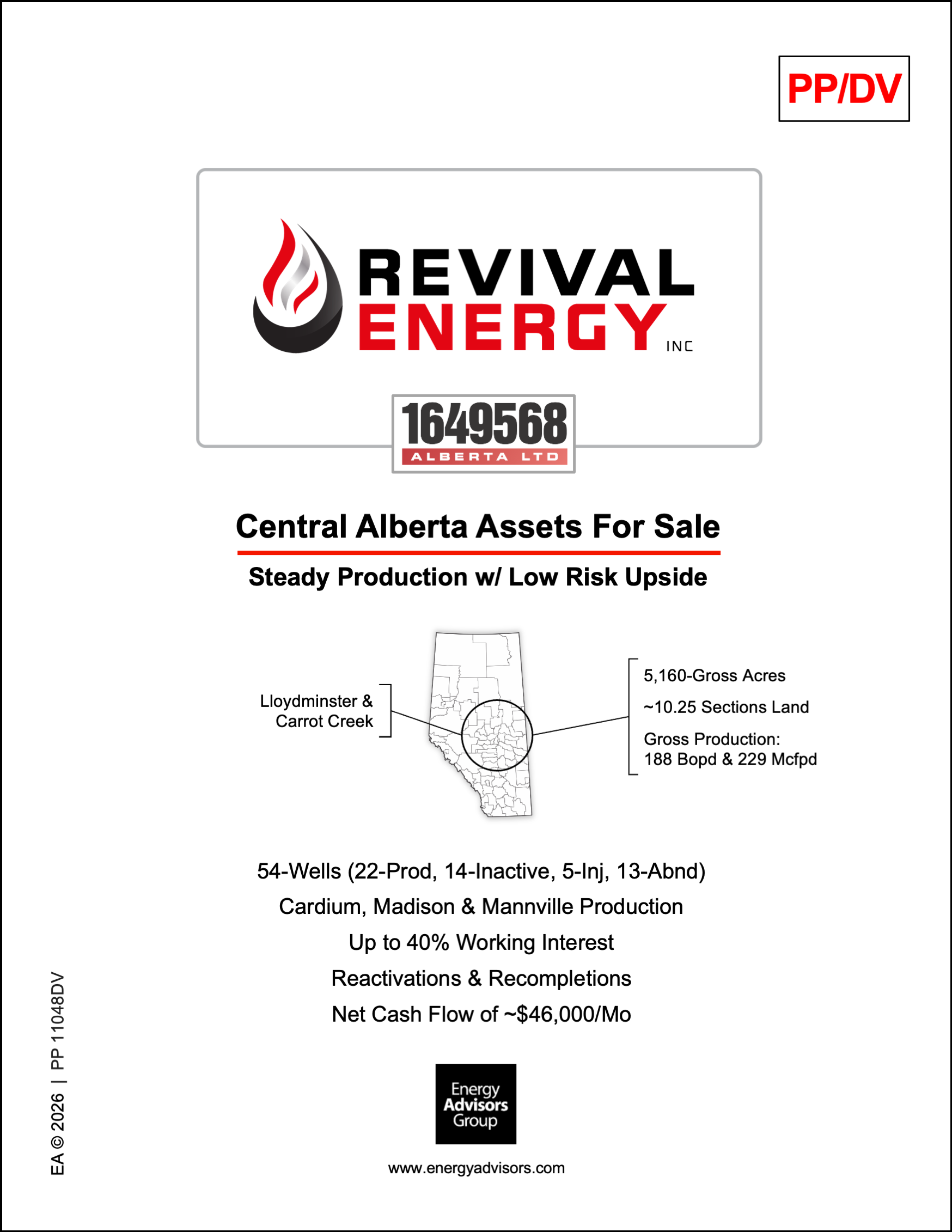 ALBERTA W4 & W5 SALES PACKAGE